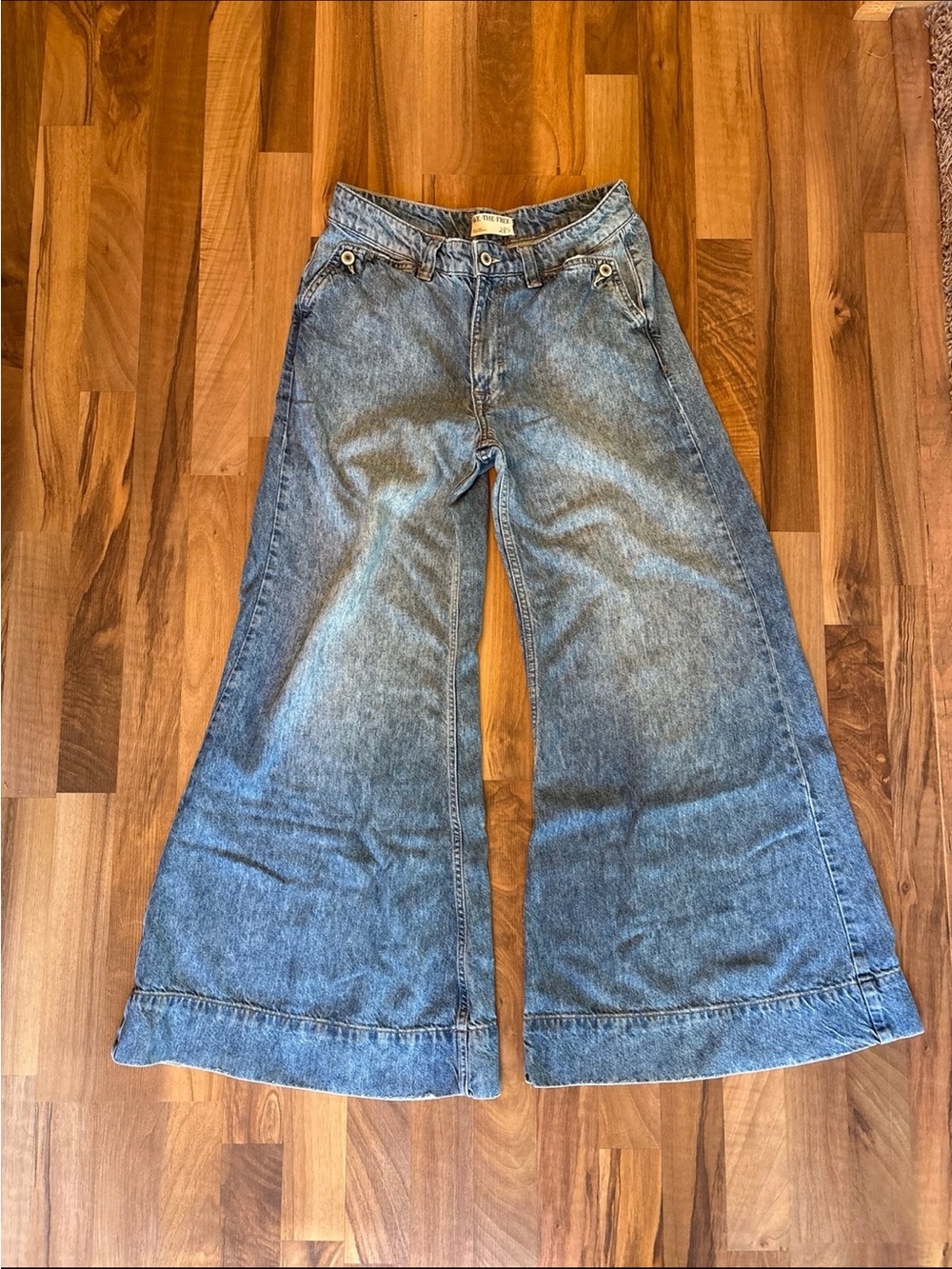 Free People We The Free Perfect Storm Flare Jeans - Picture 5 of 8